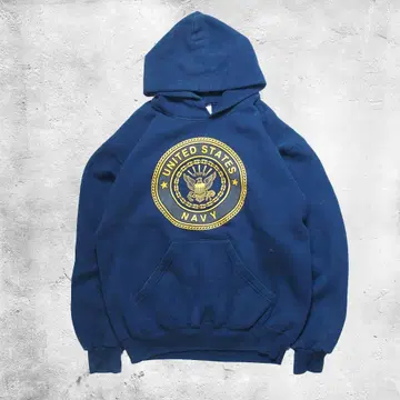 90's SOFFE US NAVY 풀오버 후드티 S 사이즈 USA제