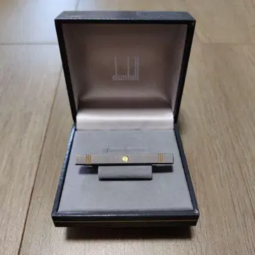 dunhill 넥타이핀 실버/골드