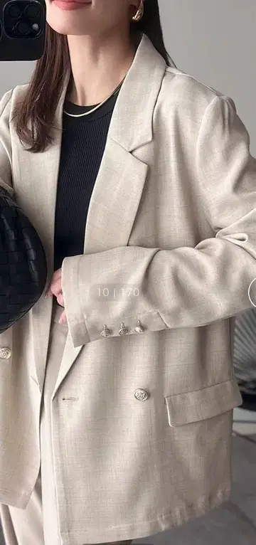 ANGIE 자켓 베이지