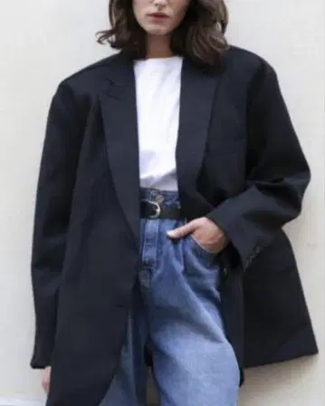 프랭키 샵 빅 자켓