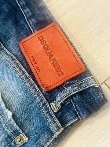 DSQUARED2 데미지 가공 데님 팬츠