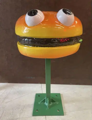 햄버거 패치 입상 (베이스 포함)