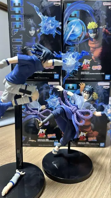 NARUTO EFFECTREME 피규어 4개