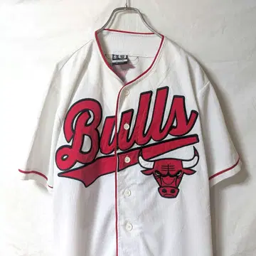 CHICAGO BULLS 시카고 불스 베이스볼 셔츠 e539