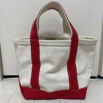 LLBEAN 미니 토트백 빨간색