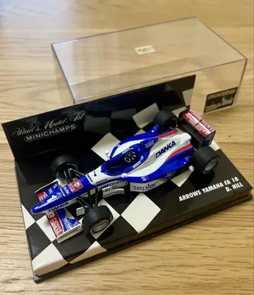 미니 챔프스 F1 애로우즈 야마하 FA18 D. HILL 1/43