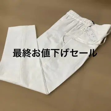 새상품, 슬랙스 화이트 팬츠