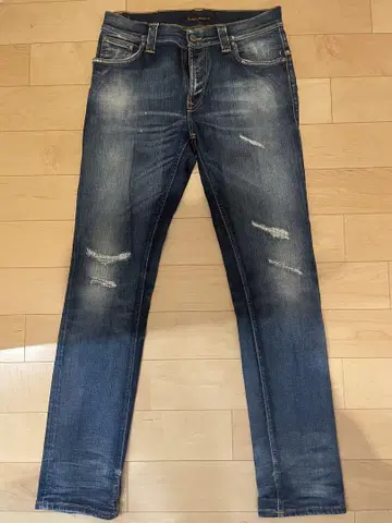 Nudie Jeans Co. 데미지 데님 팬츠 정가 4만 엔