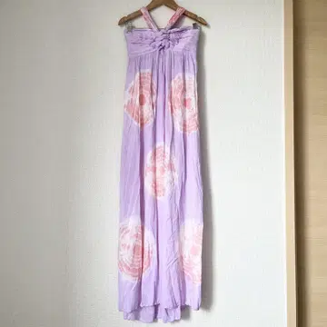 ALOHA ROTALE 튜브탑 원피스 맥시 드레스 하와이안