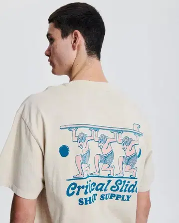 새상품 25ss 크리티컬 슬라이드(TCSS) SHORT SUPPLY T