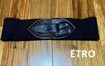 ETRO 에트로 허리 마크 벨트 두꺼운 벨트