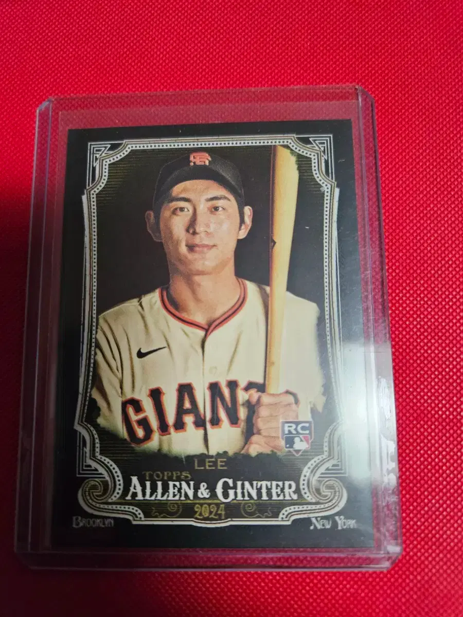 이정후 2024 Topps A&G X 루키 카드