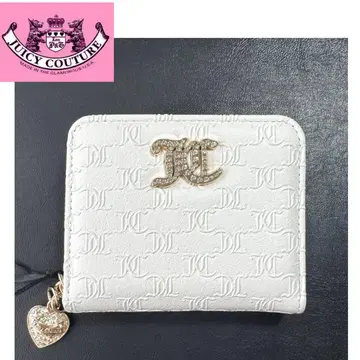 Juicy Couture 접이식 지갑 화이트