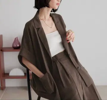 바스켓 자켓 SS 롤리스팜 미사용 새상품 이번 시즌 신상