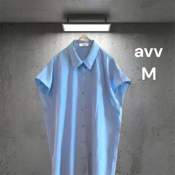 a.v.v 아베베 여성용 셔츠 반팔 M 넉넉한 핏