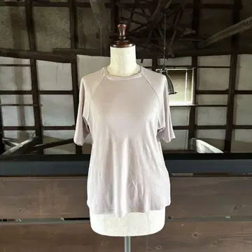JURGEN LEHL 요건 레일 천축 래글런 티셔츠