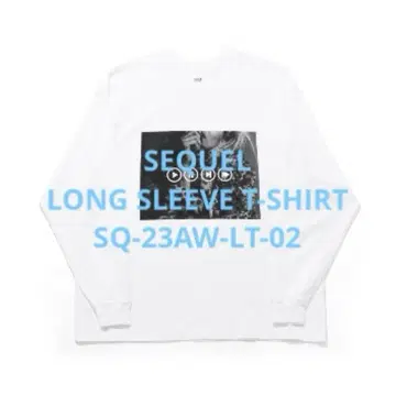 새상품급 SEQUEL 시퀄 LONG SLEEVE T-SHIRT