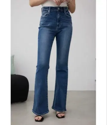 청바지 데님 데님 팬츠 AZUL DENIM 플레어 데님 여성용