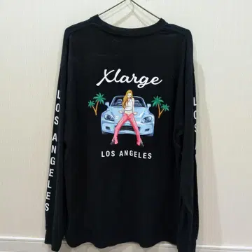 Xlarge 롱 슬리브 티셔츠 블랙 L