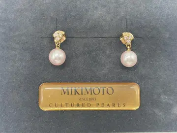 MIKIMOTO 진주 드롭 귀걸이 [sk]