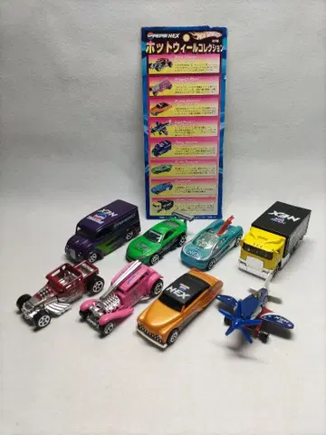 핫휠 HOTWHEELS 펩시 NEX 8대 컴플리트 세트