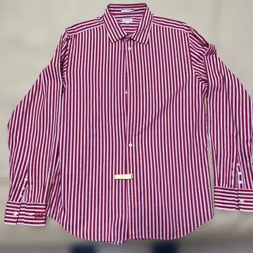 PaulSmith 스트라이프 빨흰 셔츠 폴스미스 L 사이즈