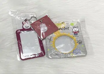 Lee 비트 Leebit 미니 참 트레이딩 카드 홀더 캔뱃지 케이스