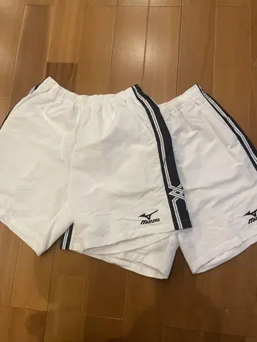 미즈노 폴리에스테르 하프 팬츠 사이즈 S 2장 세트