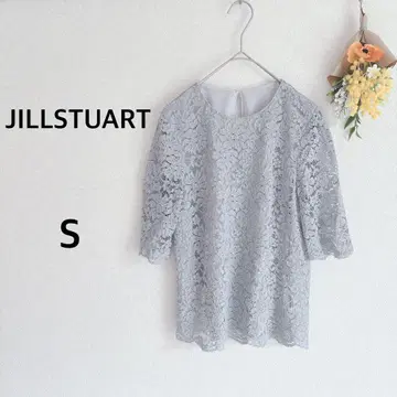 질스튜어트 JILLSTUART 셔츠 반팔 레이스 고급 S