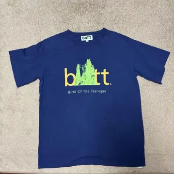 BOTT/네이비/티셔츠/스트릿/여름옷/프린트