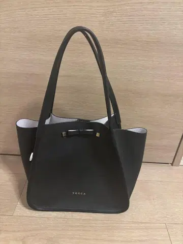 새상품 토카 토트백 백 블랙