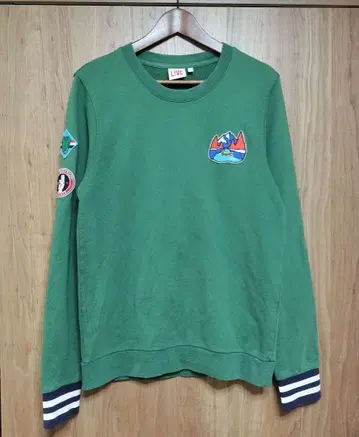 LACOSTE LIVE 크루넥 맨투맨 라코스테 그린