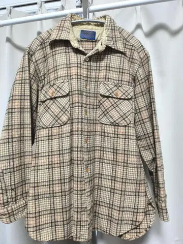Pendleton 체크 무늬 울 셔츠 L 사이즈