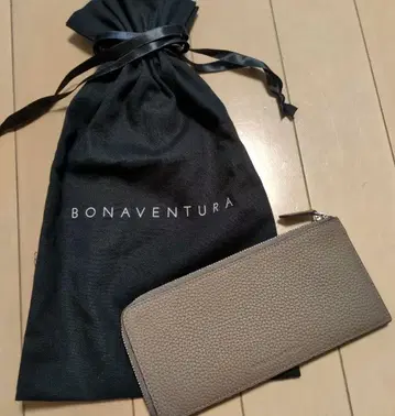 BONAVENTURA 브라운 장지갑 수납 봉투 포함