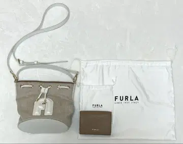 FURLA 클리오 2WAY 복조리 백 지갑 세트