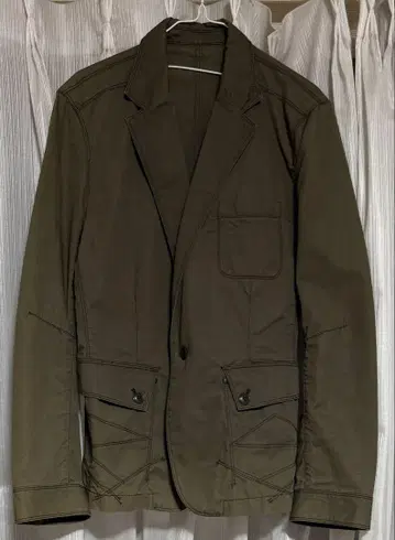 올리브색 테일러드 자켓 니큐이치니큐고 291956