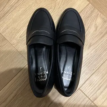 일본제 블랙 로퍼 21.5cm 올웨더