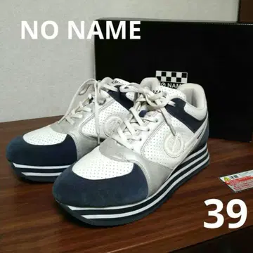 NO NAME 파르코 조거 네이비/화이트 스니커즈 39