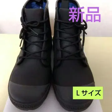 블랙 레인 슈즈 검정 L 사이즈 남성용