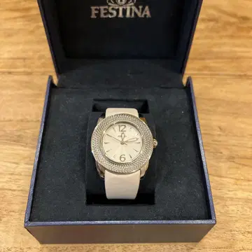 FESTINA F16592 아날로그 쿼츠 손목시계 화이트