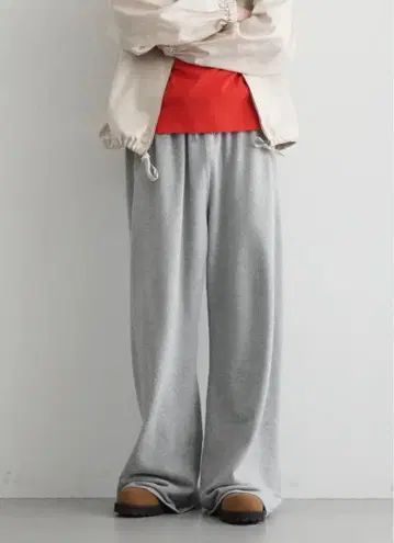 KAIKO CLOUD TROUSER TOP GRAY 스웨트 팬츠