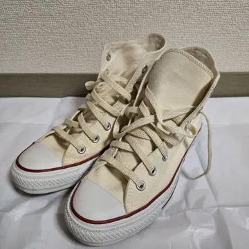 CONVERSE ALL STAR 하이컷 스니커즈 크림