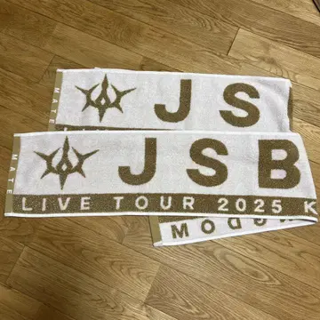 3대째 JSB LIVETOUR 2025 KINGDOM 머플러 타월