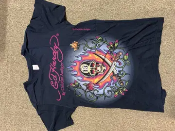 Ed Hardy 스컬 디자인 티셔츠 M 사이즈