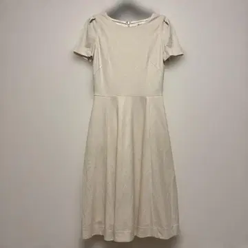 ROPE 플레어 롱 원피스 베이지