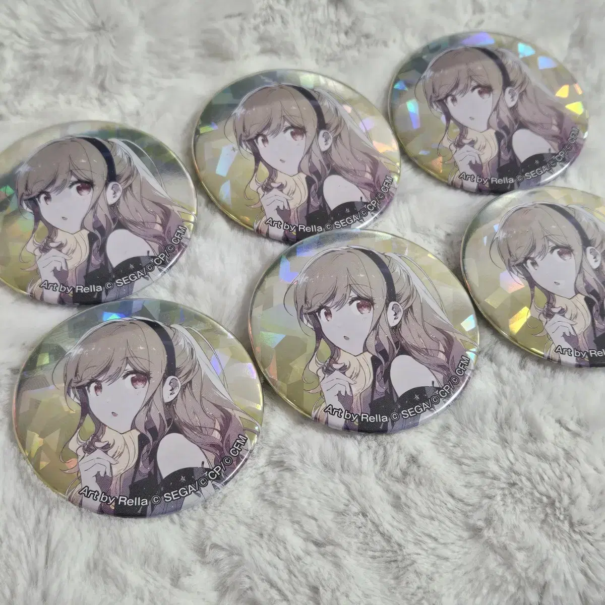 Project SEKAI Tenma Saki Jewel Box Can Badge WTS Bulk