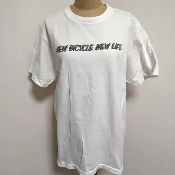 kinashicycle 화이트 티셔츠 유니섹스