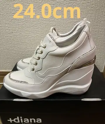 다이애나 슬림 레그 힐 업 스니커즈 24.0cm