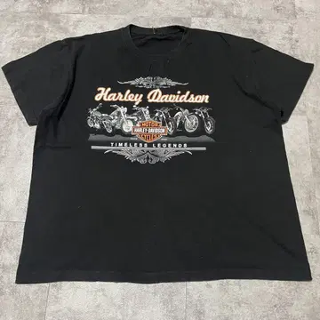 "HARLEY DAVIDSON 할리데이비슨 프린트 티셔츠