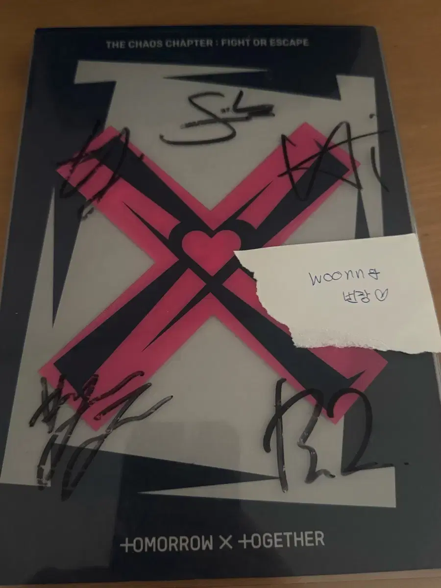 TXT Signed Album